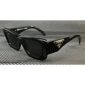 New! Prada Black Women\'s 50mm Sunglasses Prada 50MM Rectangular Sunglasses | Saks Fifth Avenue main image 2